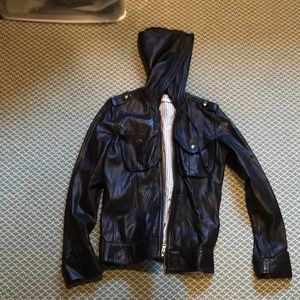 Leather jacket